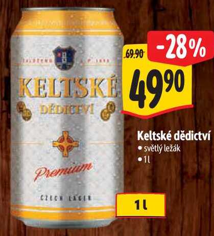 Keltské dědictví, 1 l
