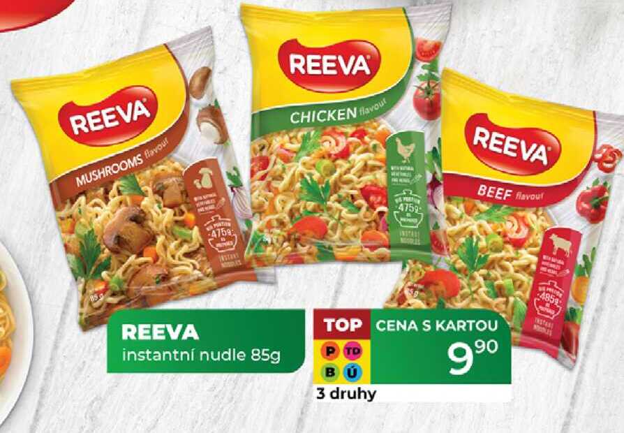 REEVA instantní nudle 85g  