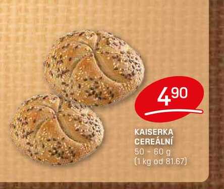 KAISERKA CEREÁLNÍ 50-60 g 