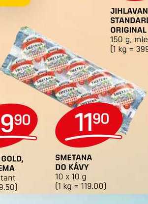 SMETANA DO KÁVY 10 x 10 g 