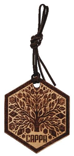 Autovůně Aroma Leather Tree Oud, 1 KS
