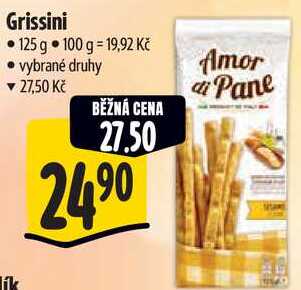 Grissini, 125 g
