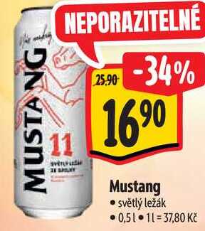 Mustang, 0,5 l