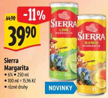 Sierra Margarita, 250 ml