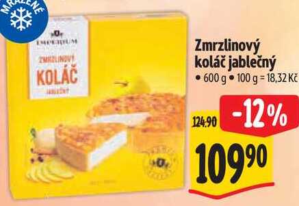 Zmrzlinový koláč jablečný, 600 g 