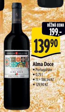 Alma Doce, 0,75 l