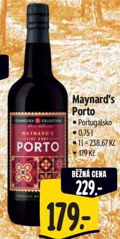 Maynard's Porto, 0,75 l