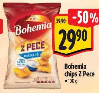 Bohemia chips Z Pece, 100 g