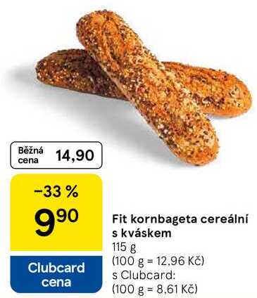 Fit kornbageta cereální s kváskem, 115 g