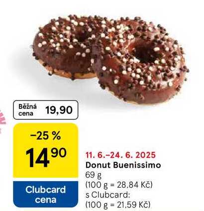 Donut Buenissimo, 69 g 