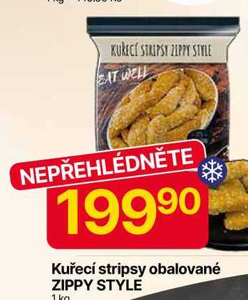 Kuřecí stripsy obalované 1 kg 