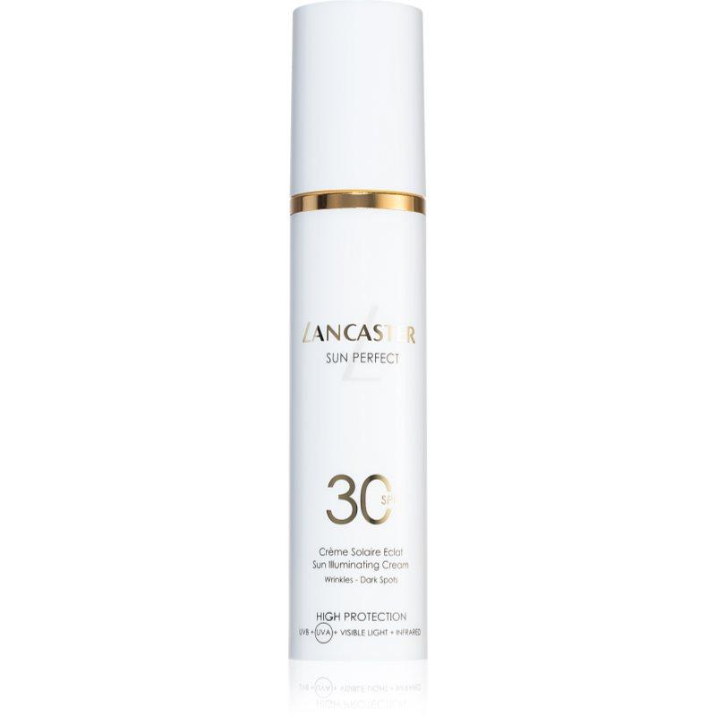 Lancaster Sun Perfect Sun Illuminating Cream SPF 30 rozjasňující denní krém proti vráskám a tmavým skvrnám SPF 30 50 ml