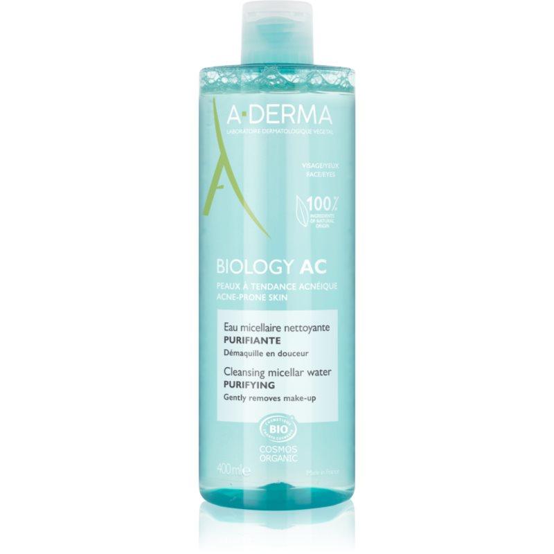 A-Derma Biology AC čisticí micelární voda 400 ml