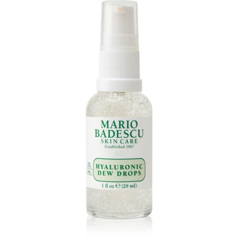 Mario Badescu Hyaluronic Dew Drops rozjasňující pleťové sérum s gelovou texturou 29 ml