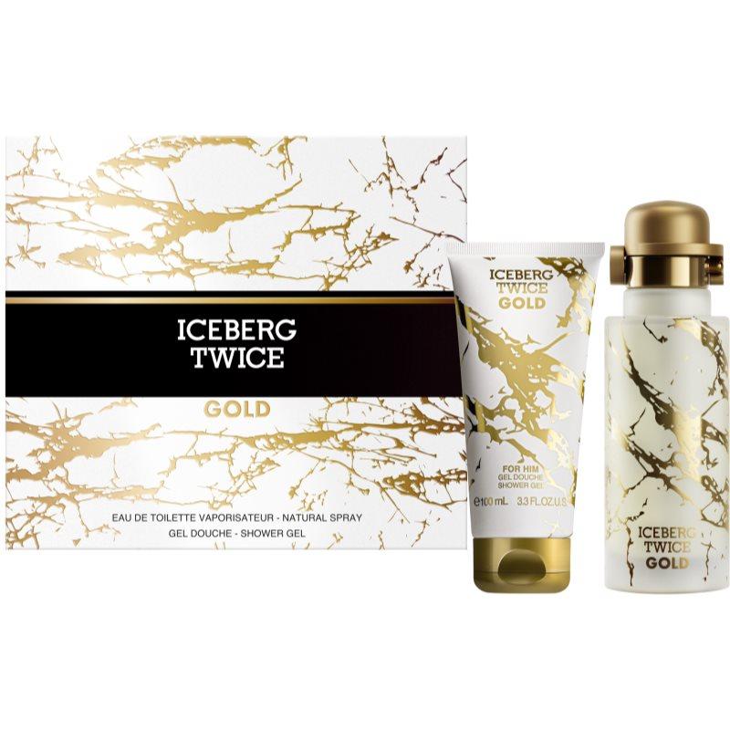 Iceberg Twice Gold dárková sada pro muže 1 ks