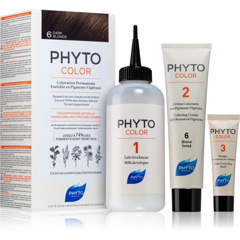 Phyto Color barva na vlasy bez amoniaku odstín 6 Dark Blonde 1 ks