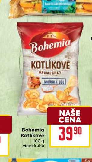 Bohemia Kotlíkové 100g