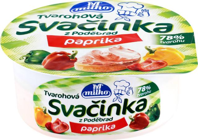 Svačinka Zeleninový tvaroh paprika/zahradní směs