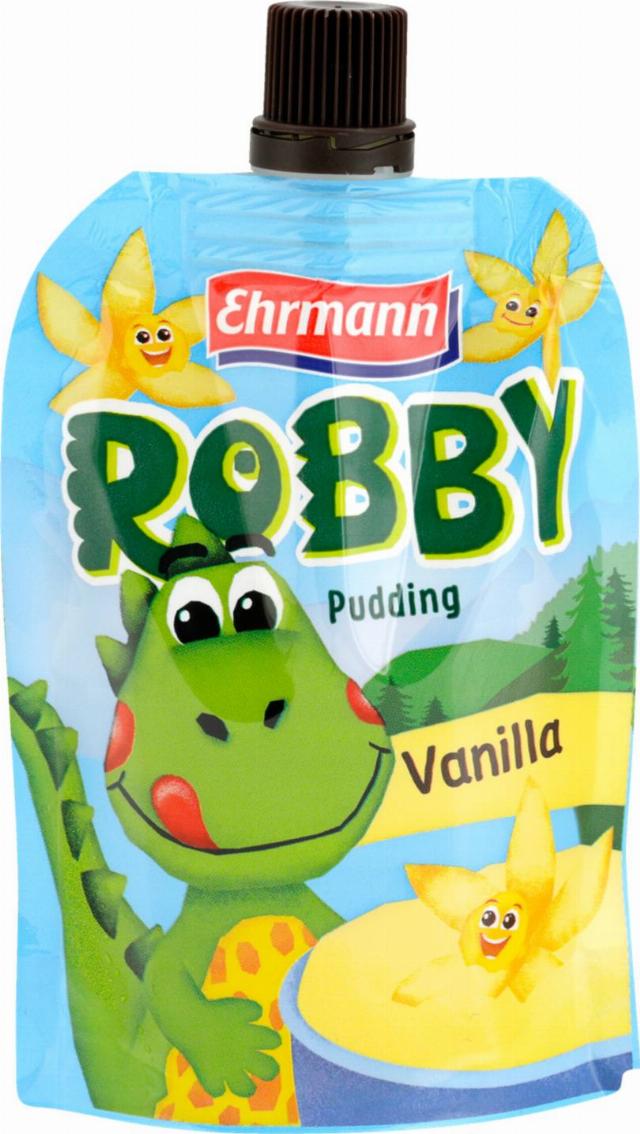 Ehrmann Robby puding vanilka/čokoláda
