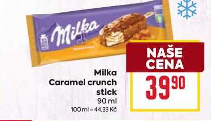 Milka Caramel crunch stick 90 ml