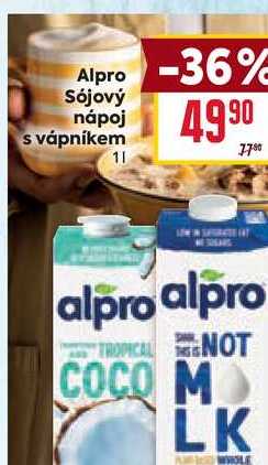 Alpro Sójový nápoj s vápníkem 1l