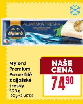 Mylord Premium Porce filé z aljašské tresky 300 g 