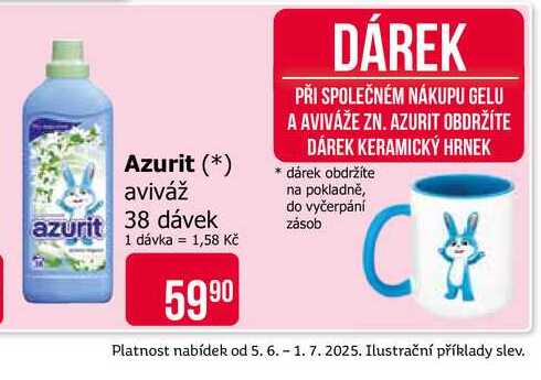 Azurit aviváž azurit 38 dávek 