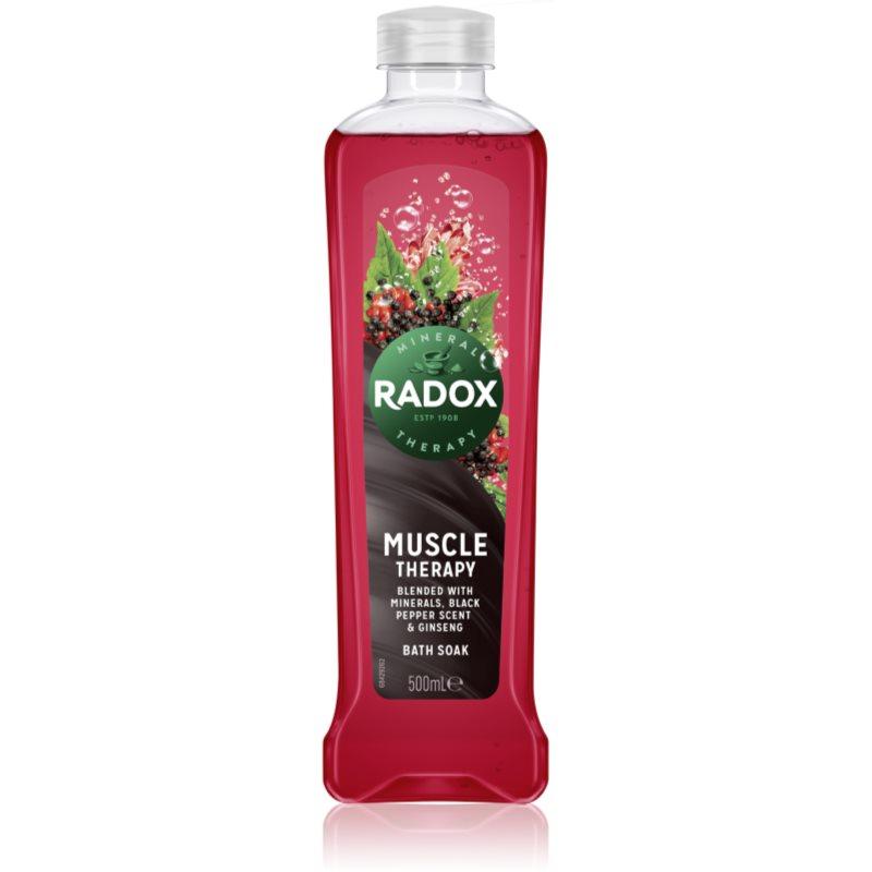 Radox Men Muscle Therapy pěna do koupele Black Pepper & Ginseng 500 ml