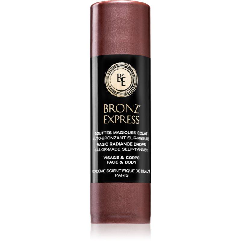 Académie Scientifique de Beauté Bronz'Express samoopalovací kapky pro všechny typy pokožky 30 ml