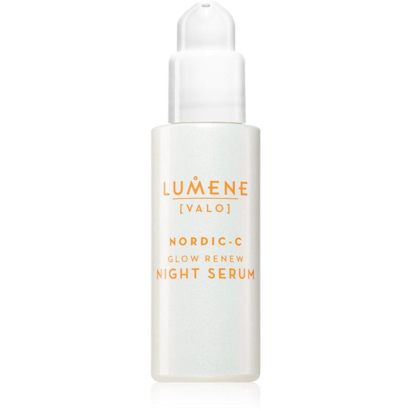 Lumene Nordic-C [VALO] Glow Renew noční sérum pro rozjasnění a vyhlazení pleti 30 ml