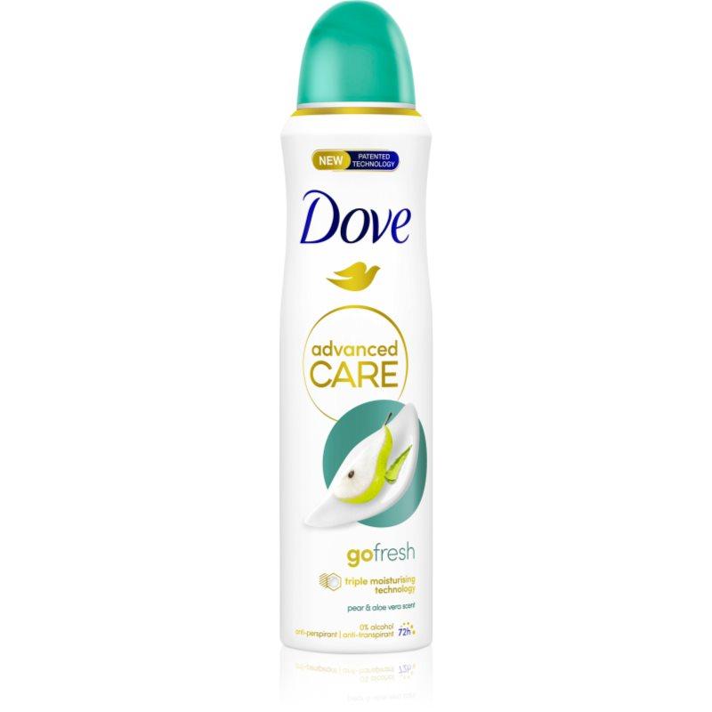 Dove Advanced Care Antiperspirant antiperspirant ve spreji 72h Pear & Aloe 150 ml