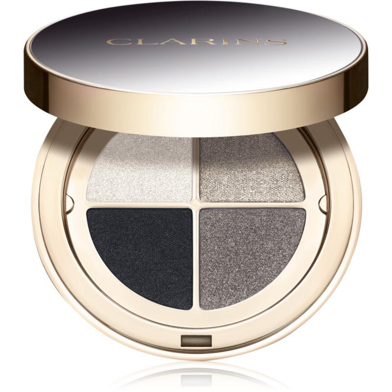 Clarins Ombre 4 Colour Eye Palette paletka očních stínů pro dlouhotrvající efekt odstín 09 - Onyx Gradation 4.2 g