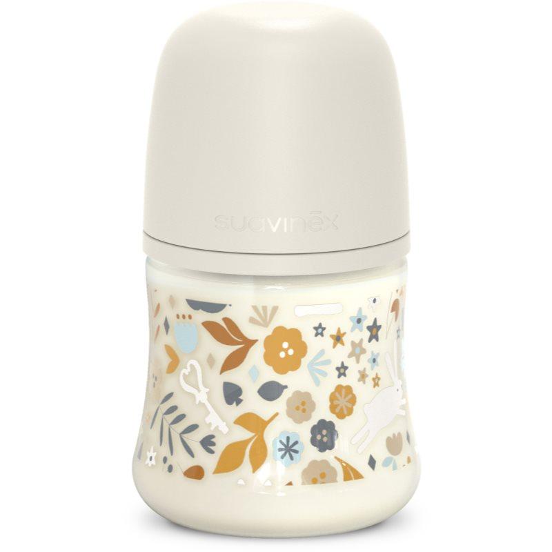 Suavinex Wonderland SX Pro Physiological Anti-Colic kojenecká láhev S Slow Flow 0 m+ Liberty Cream 150 ml