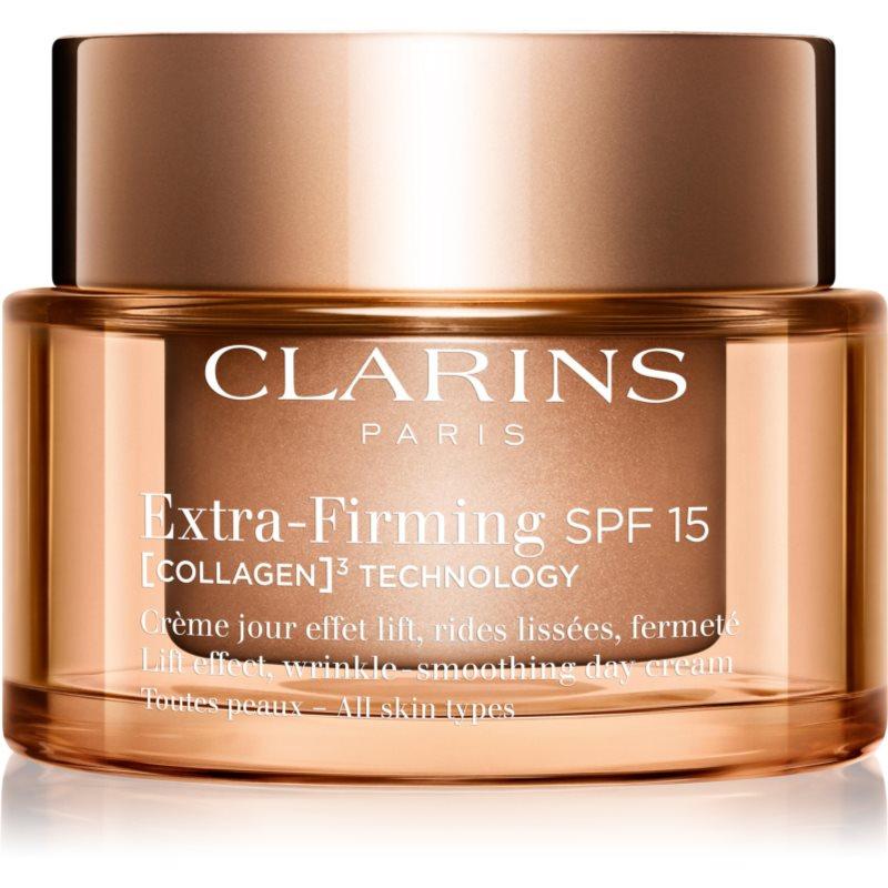 Clarins Extra-Firming Day Cream SPF15 denní liftingový krém proti vráskám SPF 15 50 ml