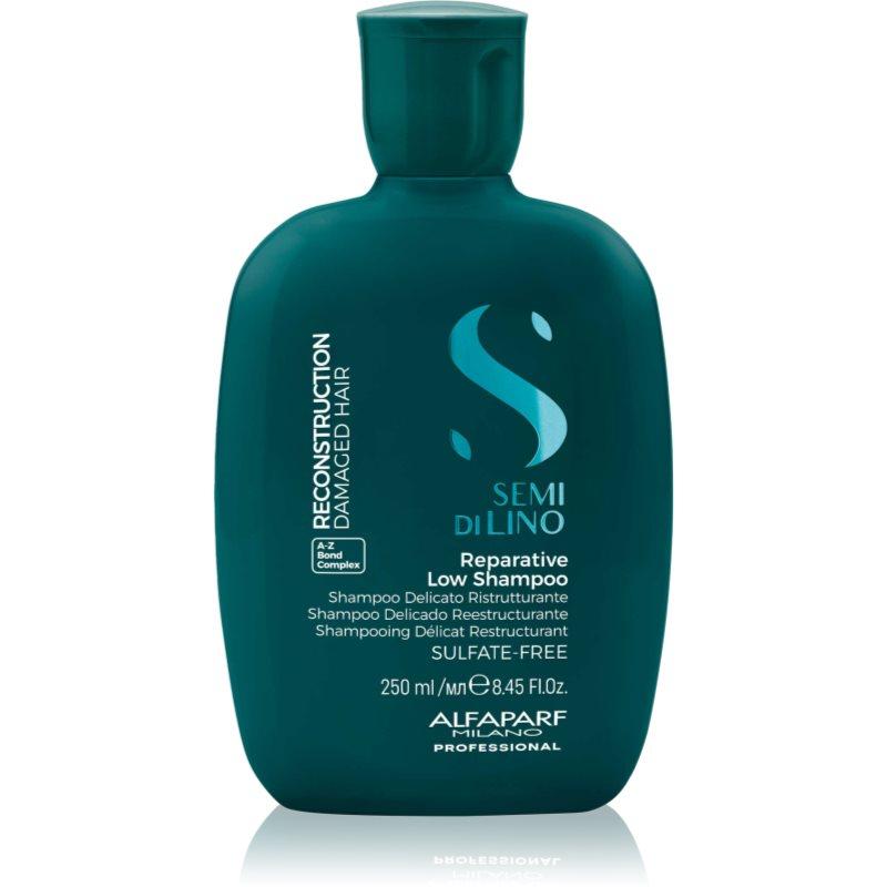 Alfaparf Milano Semi di Lino Reconstruction Reparative obnovující šampon pro poškozené vlasy 250 ml