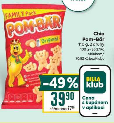 Chio Pom-Bär 110g
