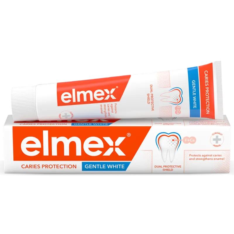 elmex Zubní pasta s fluoridem Caries Protection Whitening, 75 ml