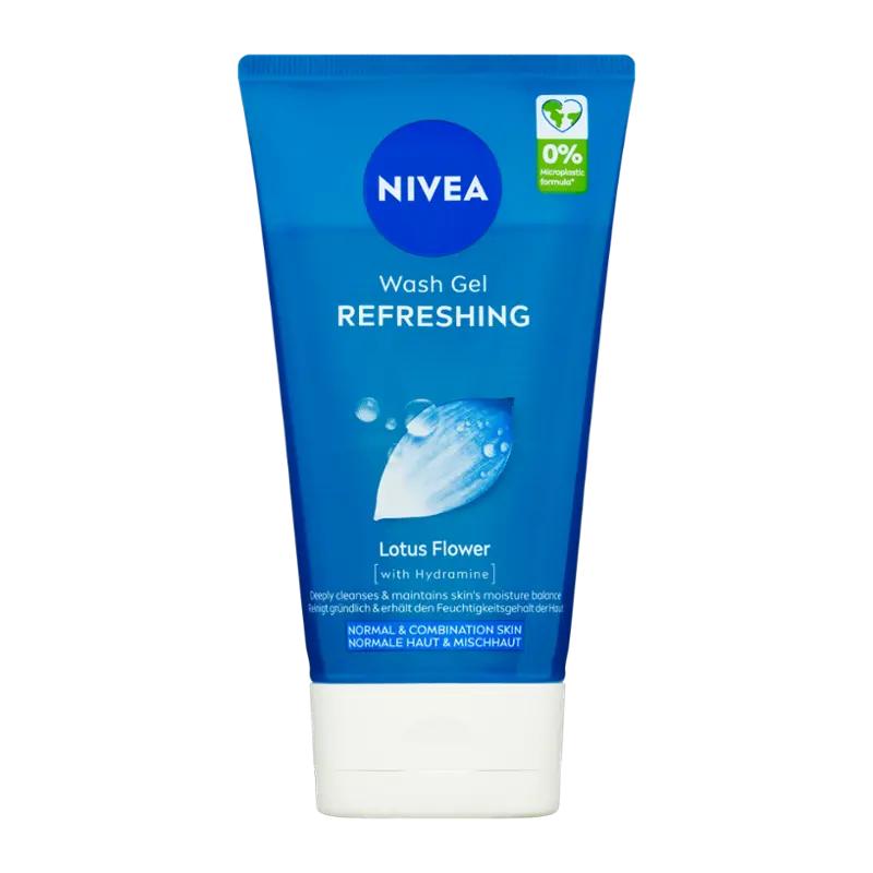 NIVEA Osvěžující čisticí pleťový gel, 150 ml