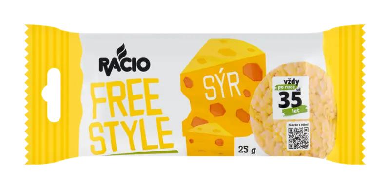 Racio Rýžové chlebíčky Free Style sýr, 25 g