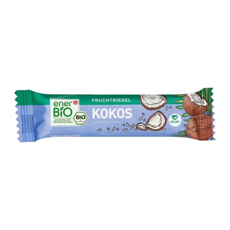 enerBiO BIO ovocná tyčinka s kokosem, 40 g