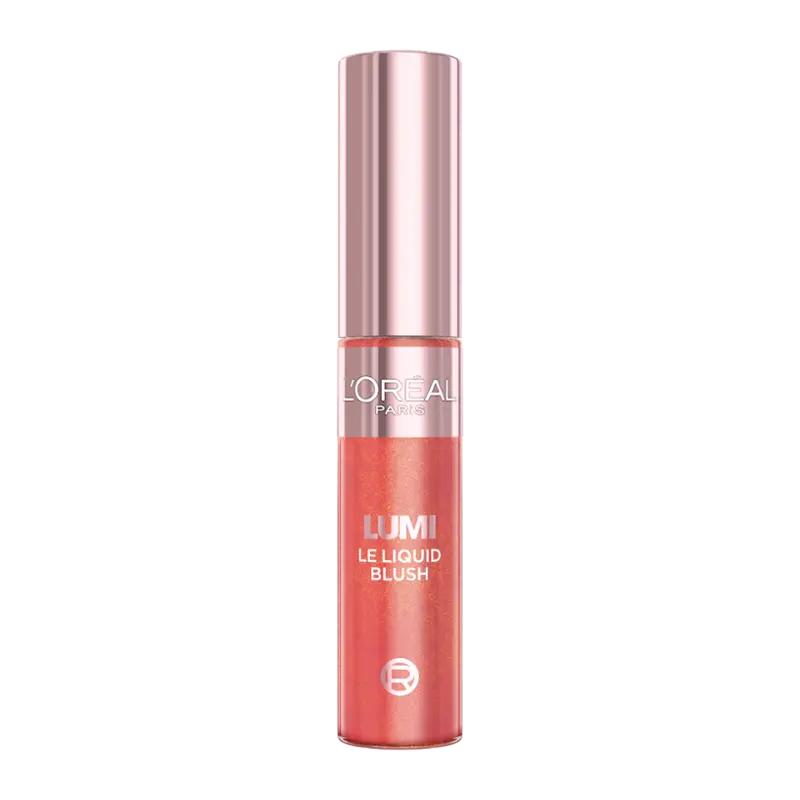 L'Oréal Tekutá tvářenka Lumi Liquid Blush Glowy 625 Gold Pink, 1 ks