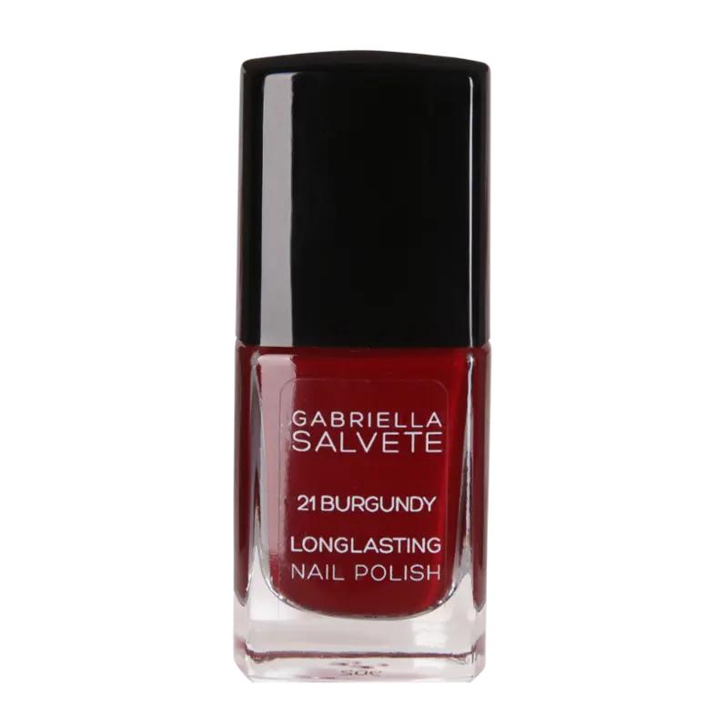 Gabriella Salvete Lak na nehty Enamel 21 Burgundy, 1 ks