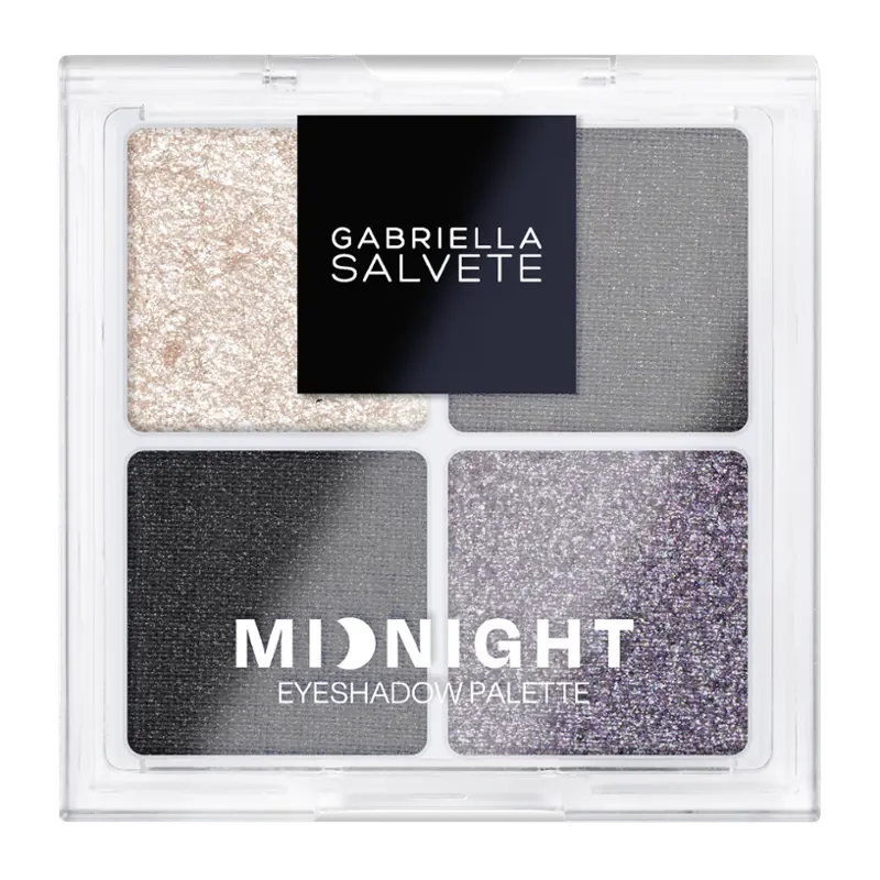 Gabriella Salvete Paletka očních stínů Over the Moon 01 Midnight, 1 ks