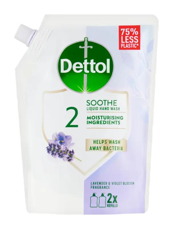 Dettol Tekuté mýdlo náhradní náplň s výtažkem z levandule, 500 ml