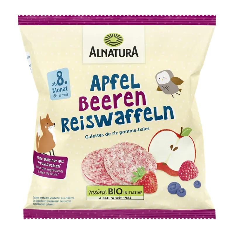 Alnatura BIO Rýžové plátky s ovocnými šťávami, 35 g