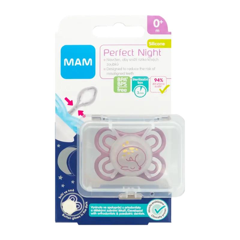 MAM Dudlík Perfect Night, 0+ měs, různé druhy, 1 ks