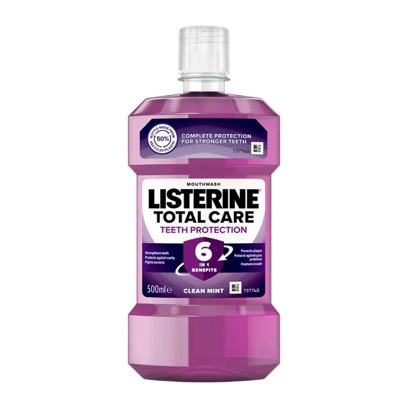 Listerine Ústní voda Total Care Teeth Protection, 500 ml
