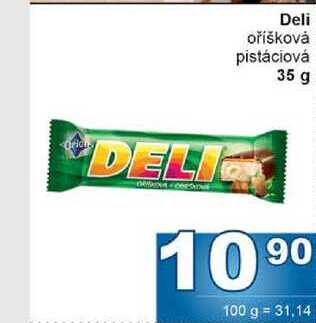 Deli oříšková pistáciová 35 g