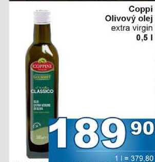 Coppi Olivový olej extra virgin 0,5l