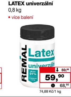 LATEX univerzální 0,8 kg 